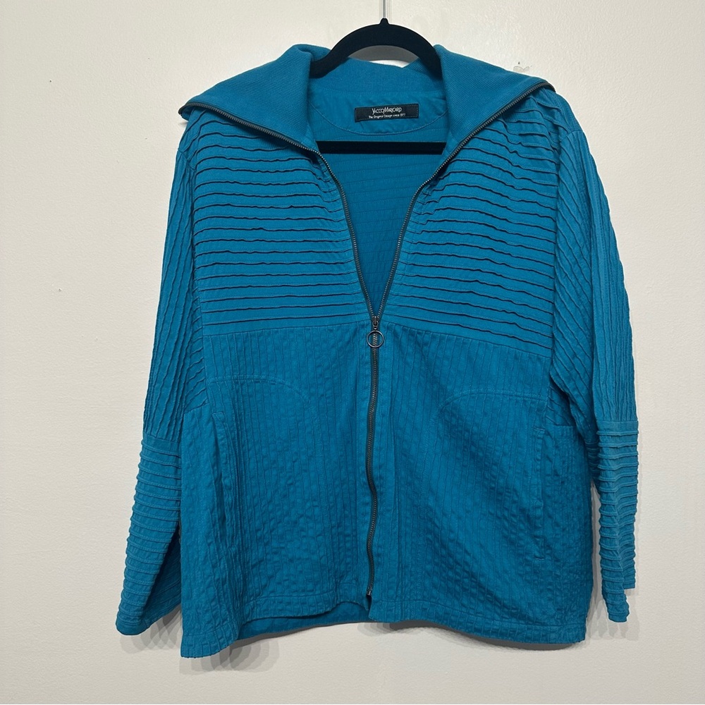 Yacco Maricard Rib Zip Front Jacket